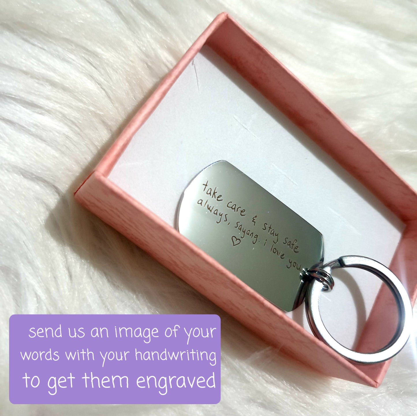 Stainless Steel Keychain and Keyring