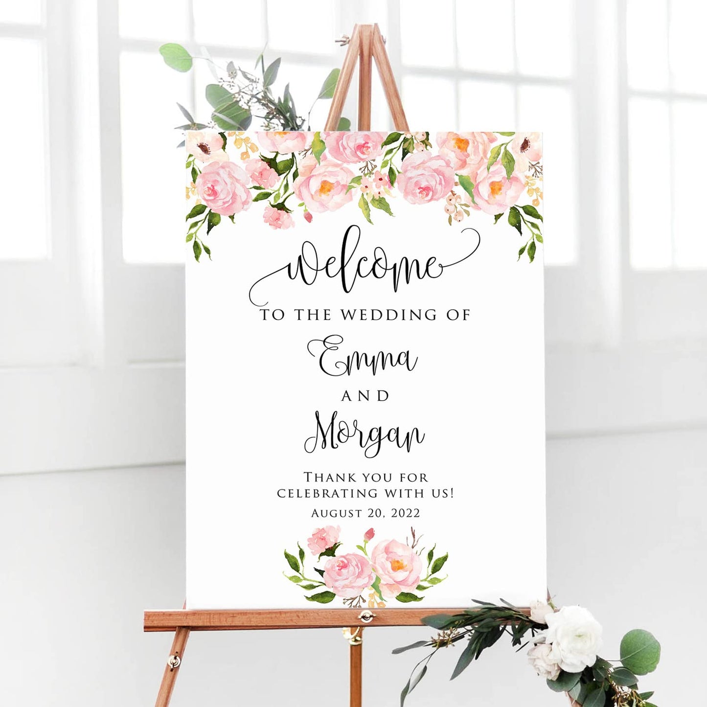 Foam Board Wedding Advert Signage