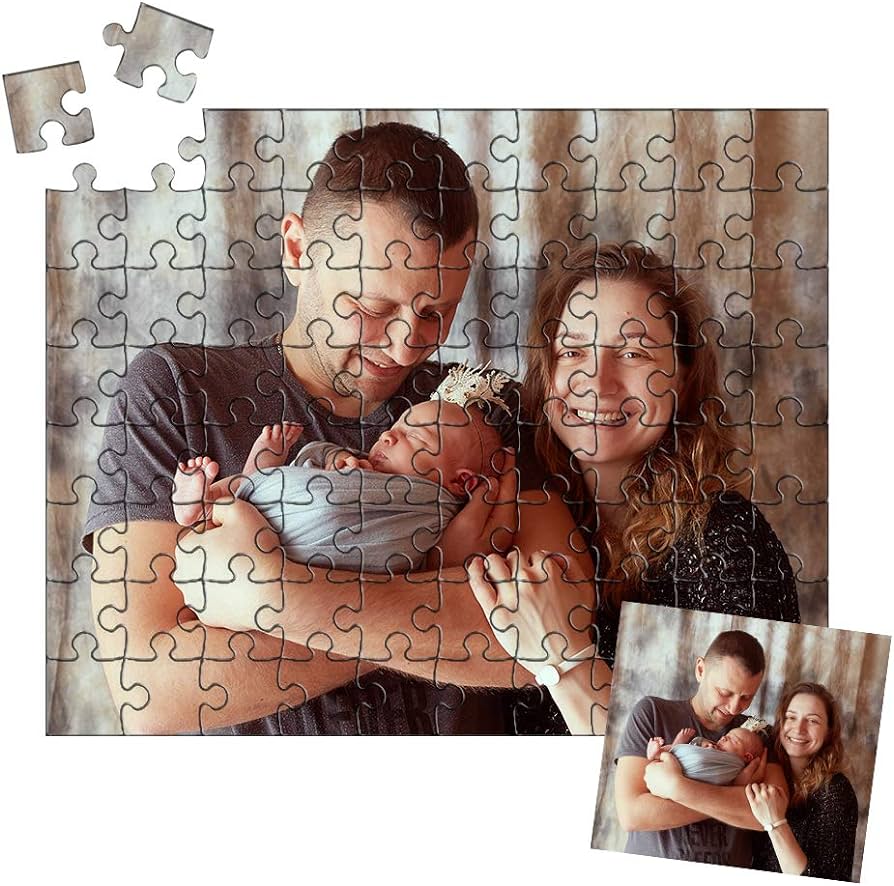 Jigsaw Building Block Puzzle Without Frame