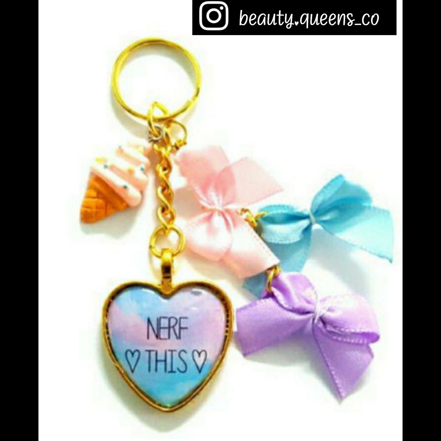 Non Stainless Plated Keychain