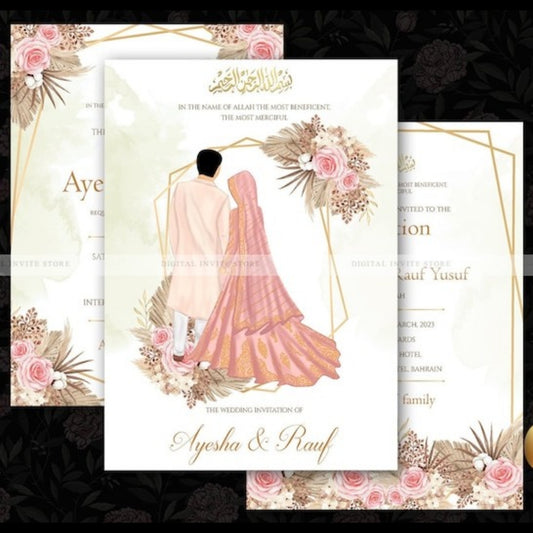 Premium Invitation and Wedding Card