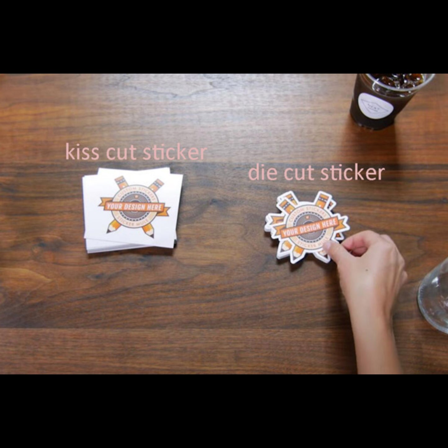 Kiss-Cut Stickers