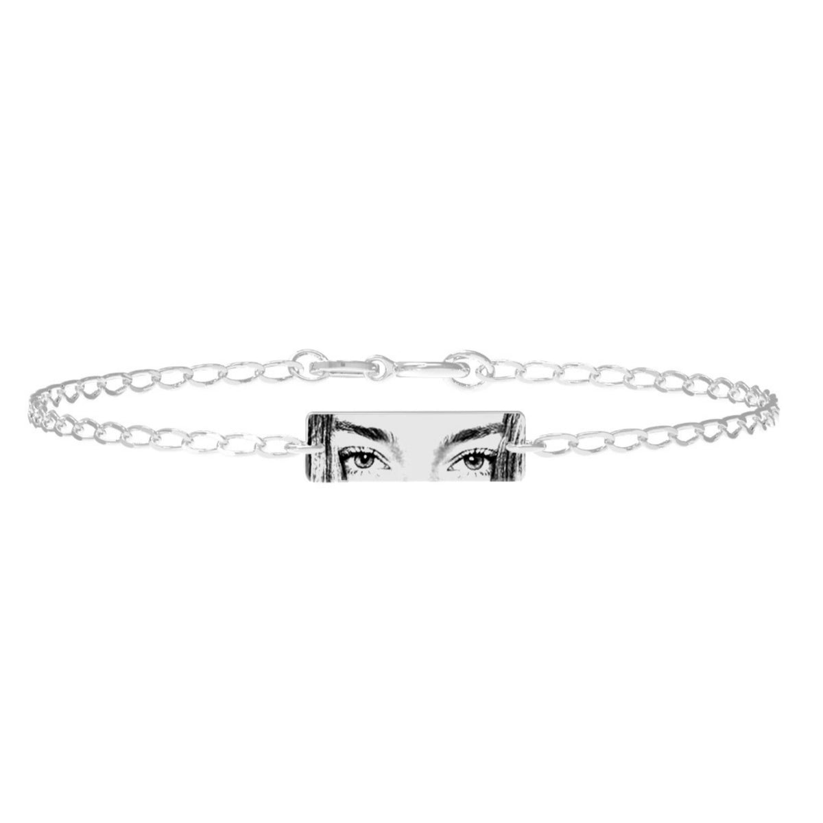 Stainless Steel Bracelet with Locket