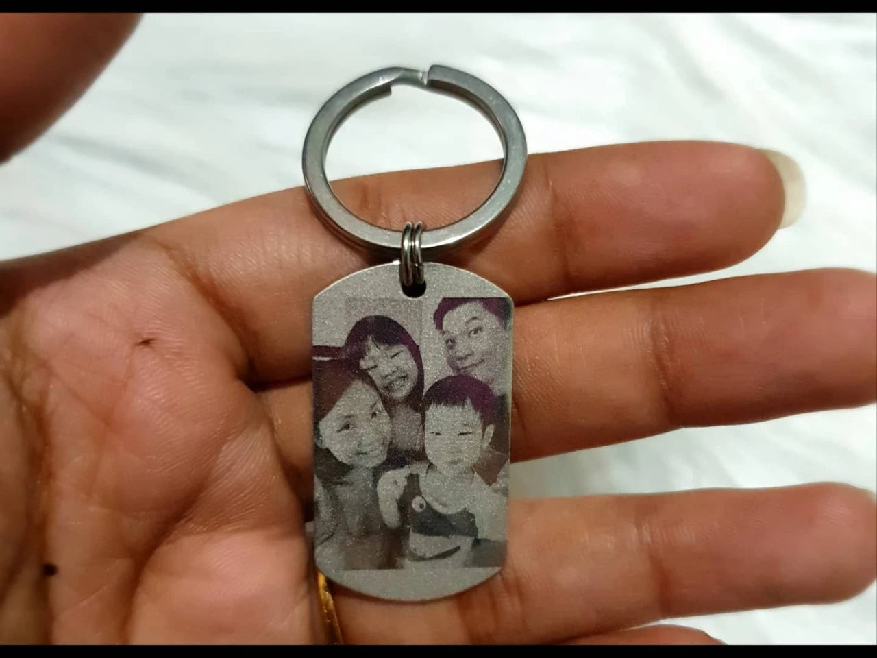 Stainless Steel Keychain and Keyring
