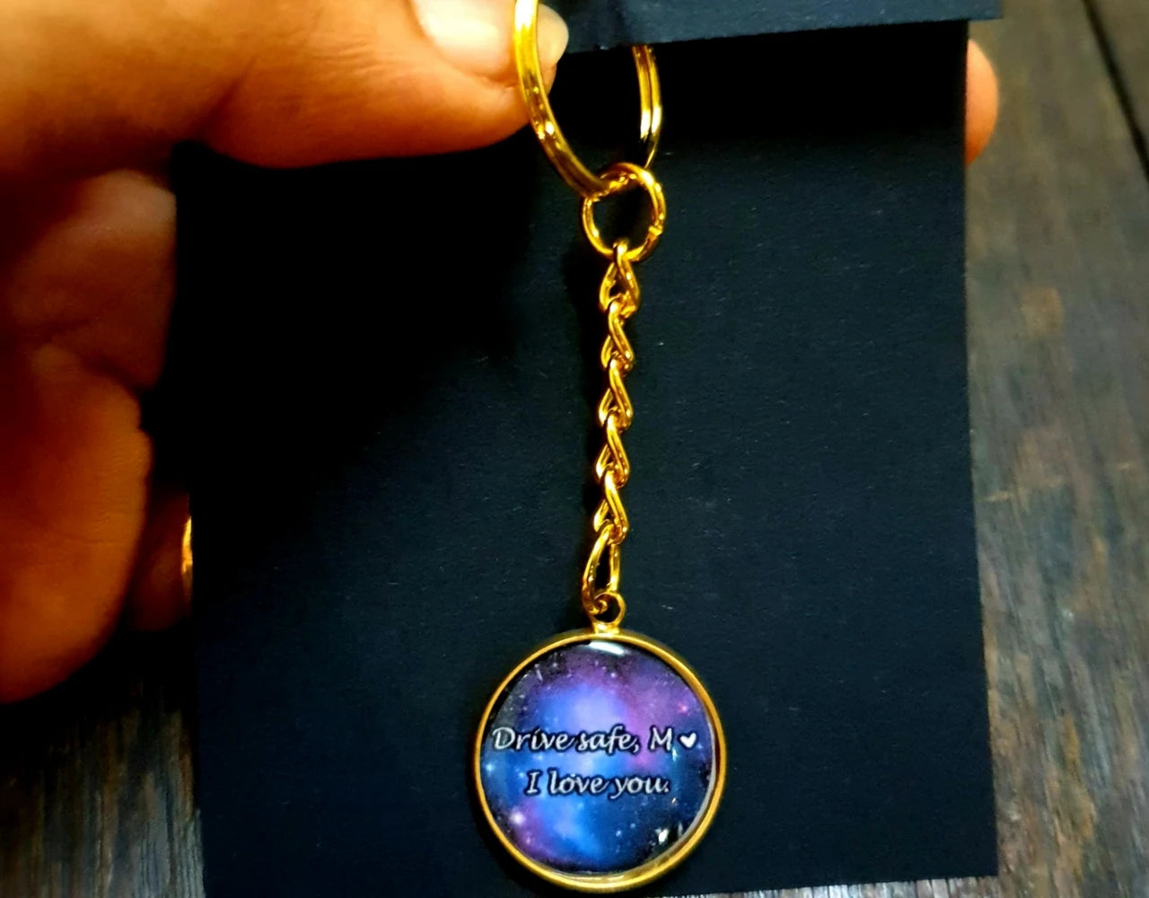 Non Stainless Plated Keychain