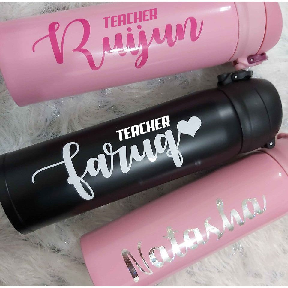 Bottle, Tumbler and Flask