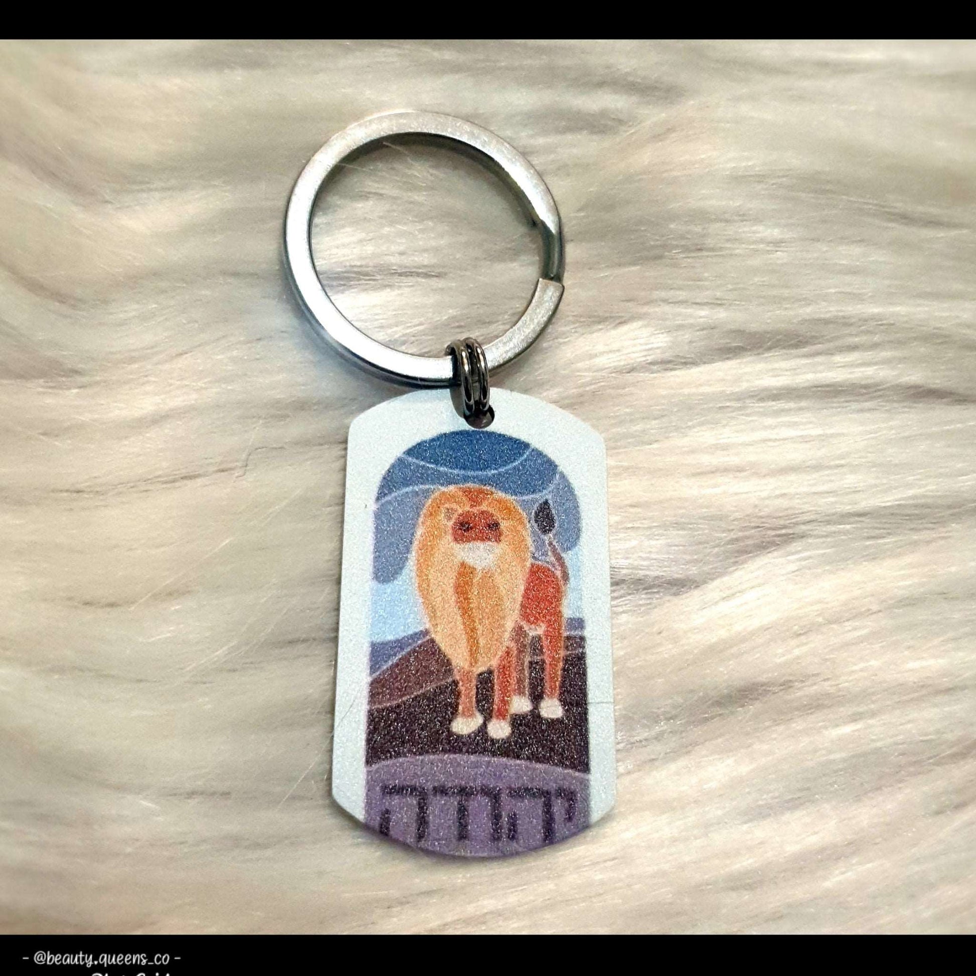 Stainless Steel Keychain