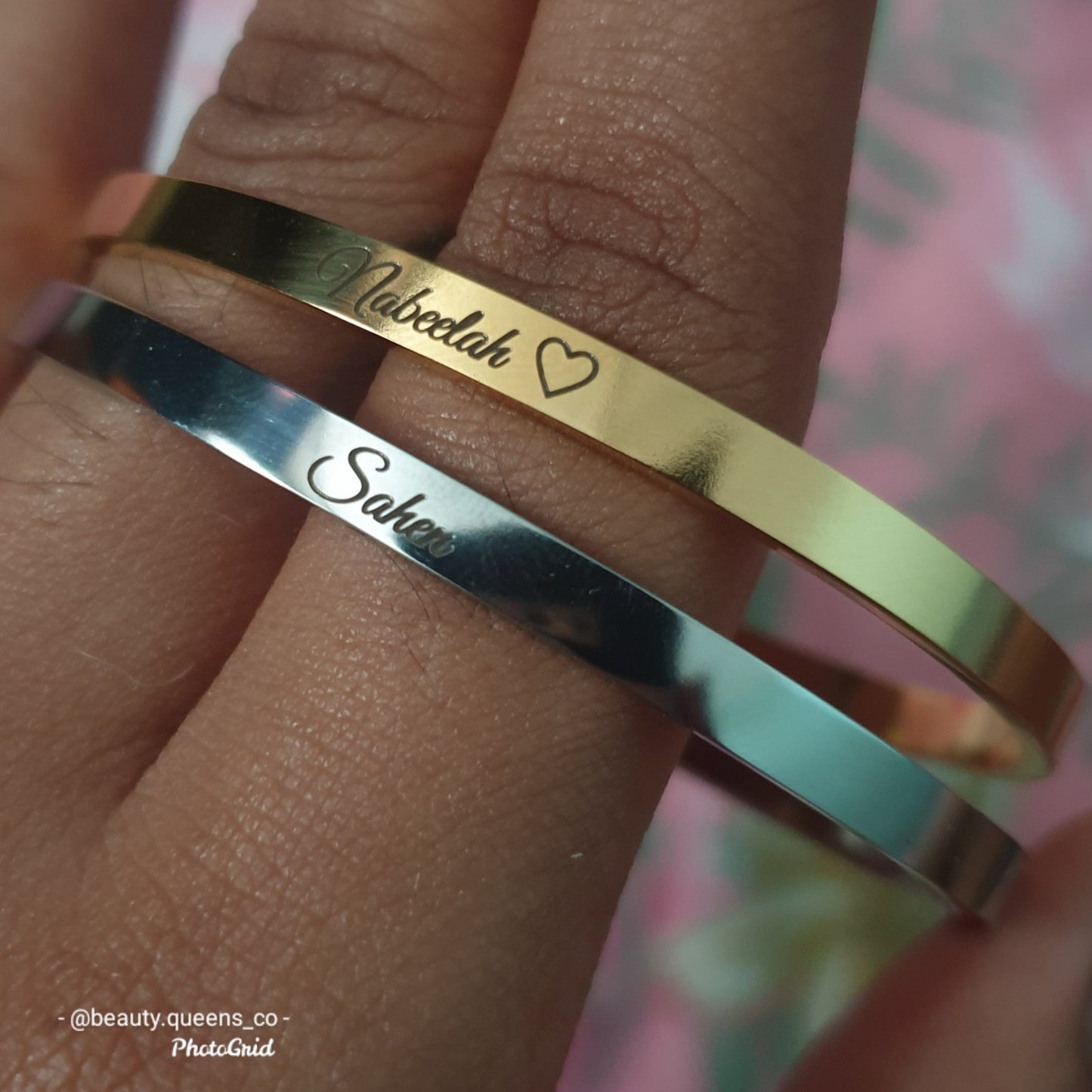 Stainless Steel Bangle Bracelet Cuff